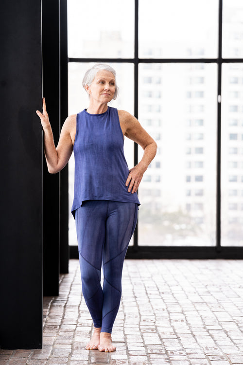 Aria Tank in Indigo