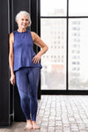 Aria Tank in Indigo