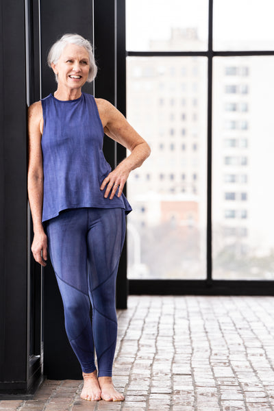 Aria Tank in Indigo
