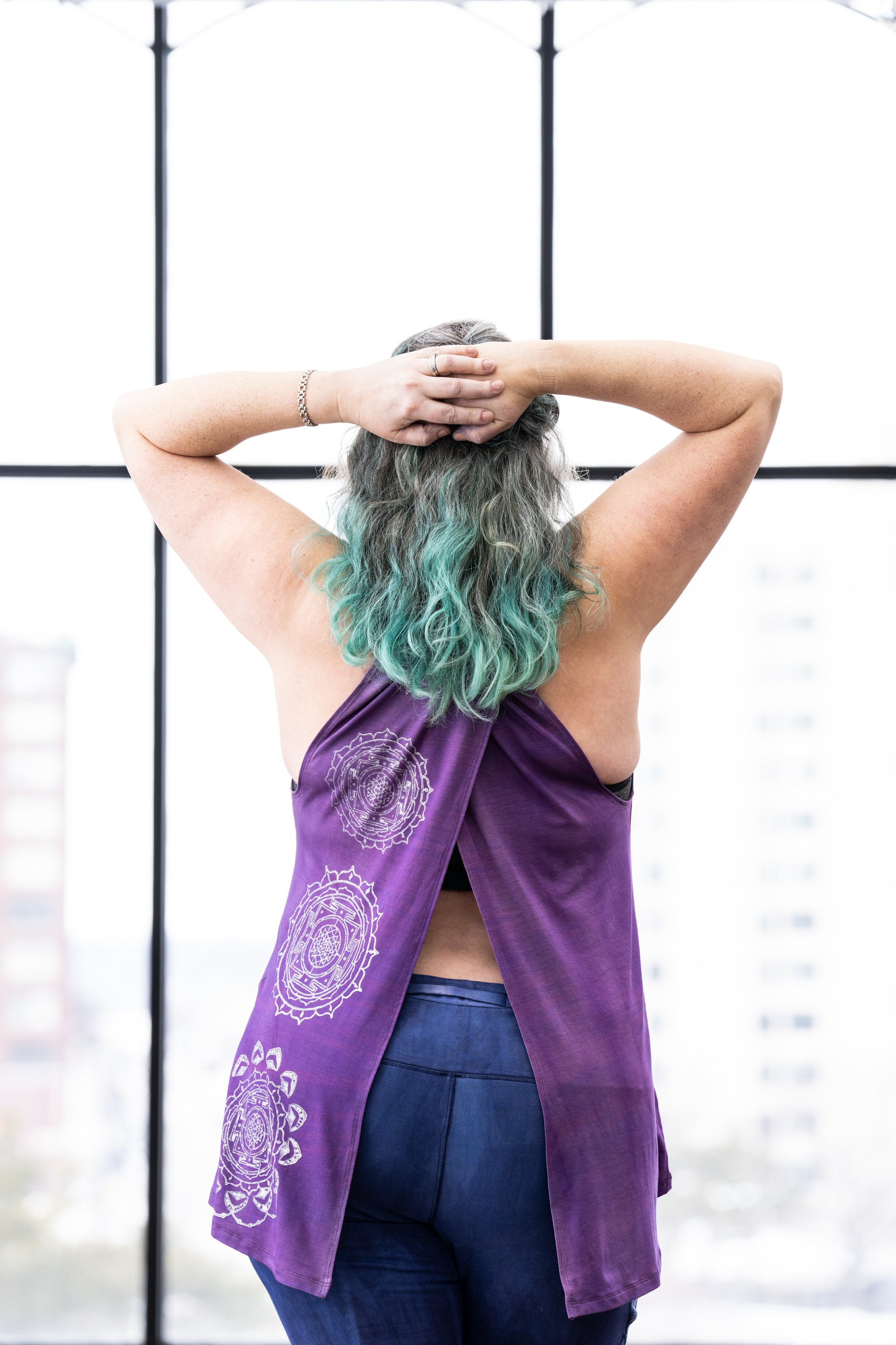 Aria Tank in Thistle