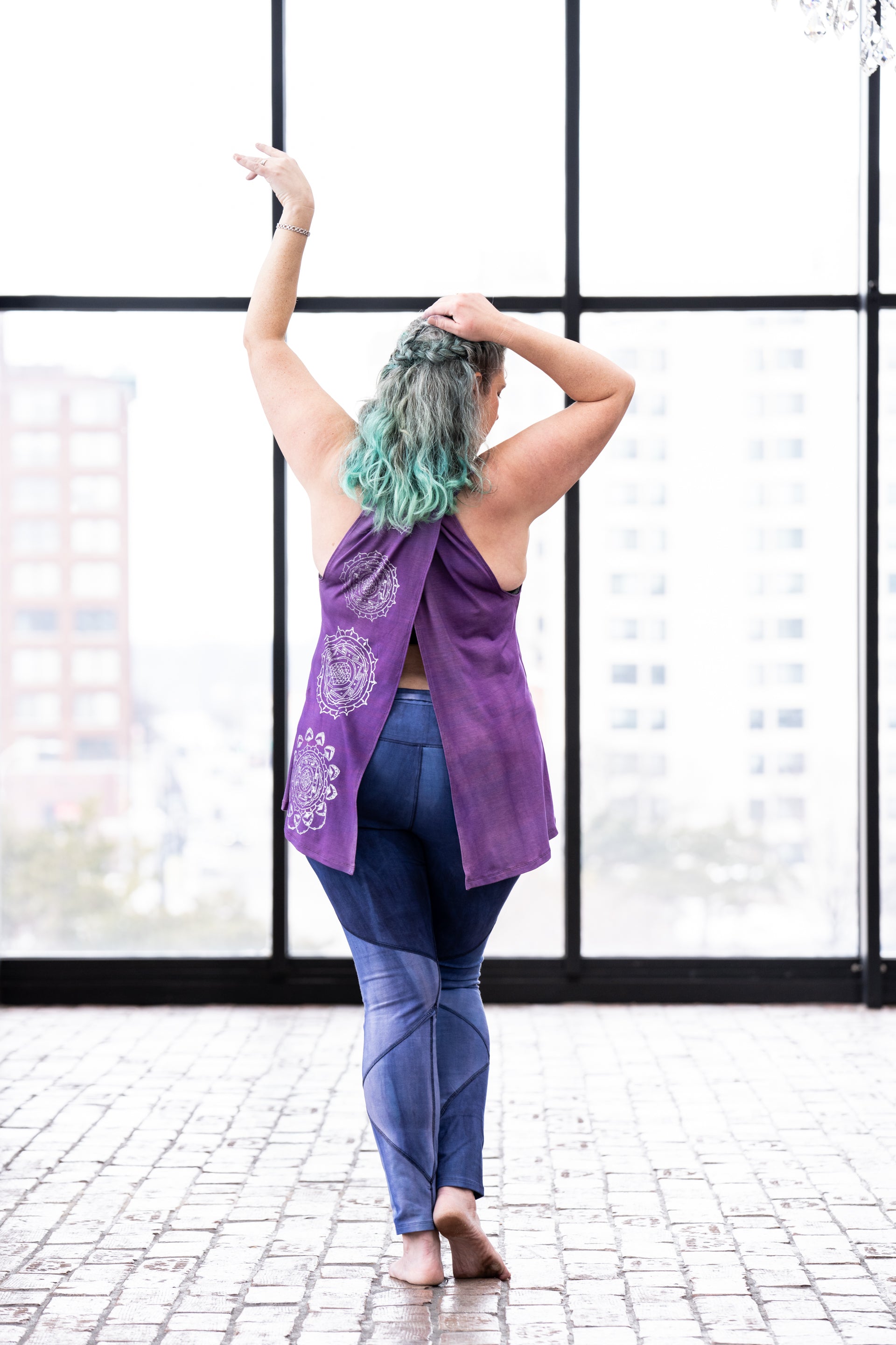 Aria Tank in Thistle