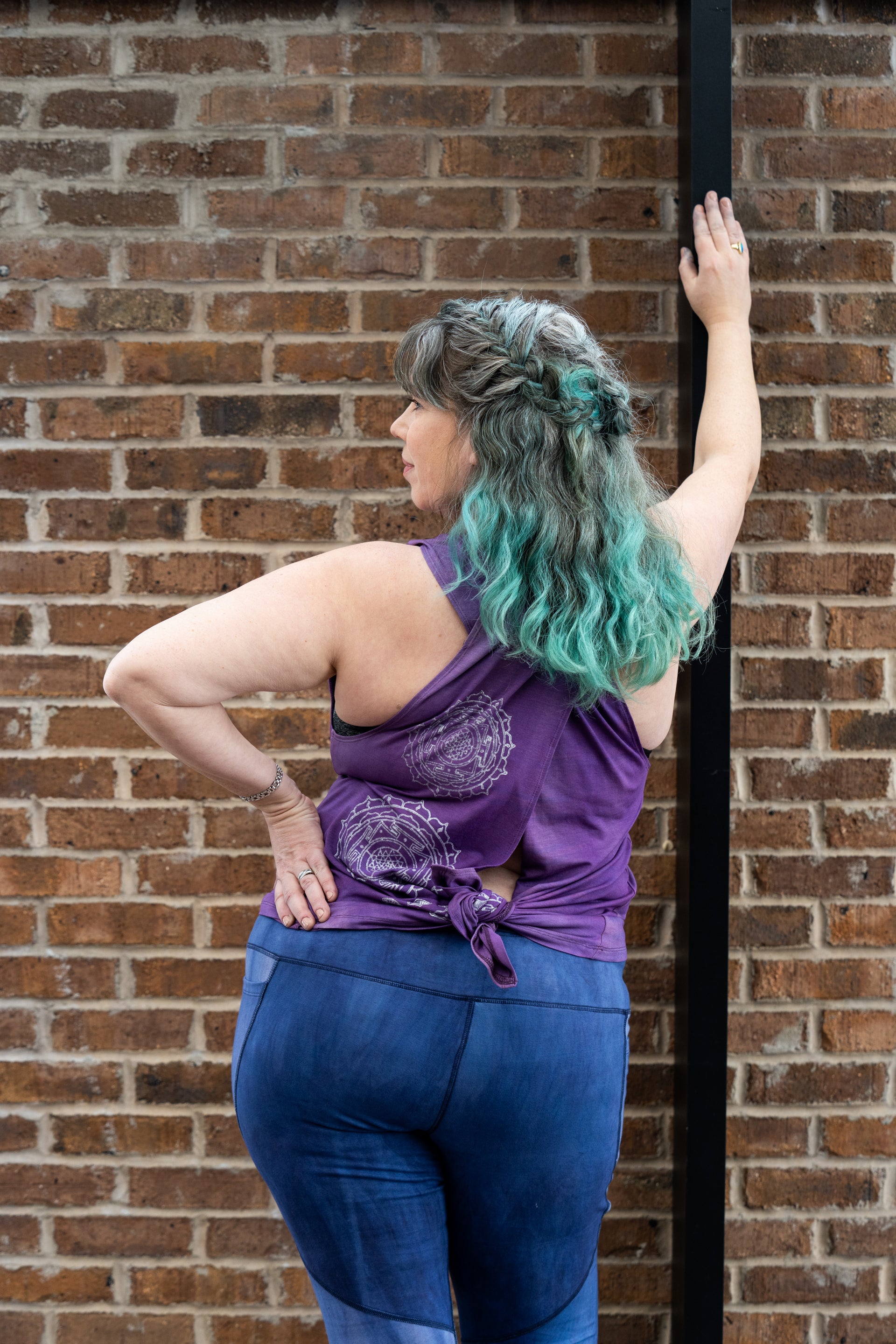 Aria Tank in Thistle