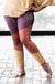 Harmony legging in Thistle, Blossom & Flax