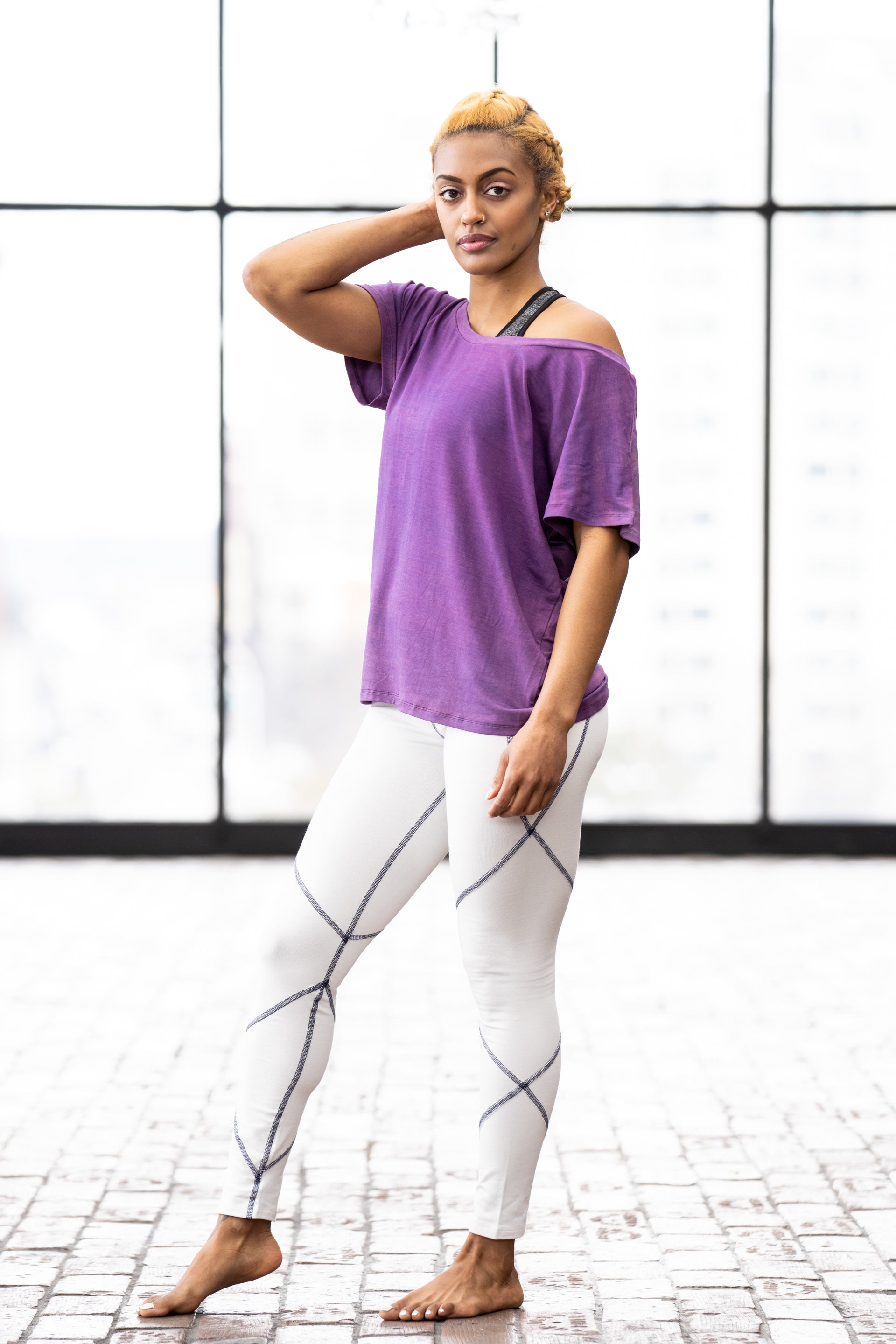 Inscape legging in Natural