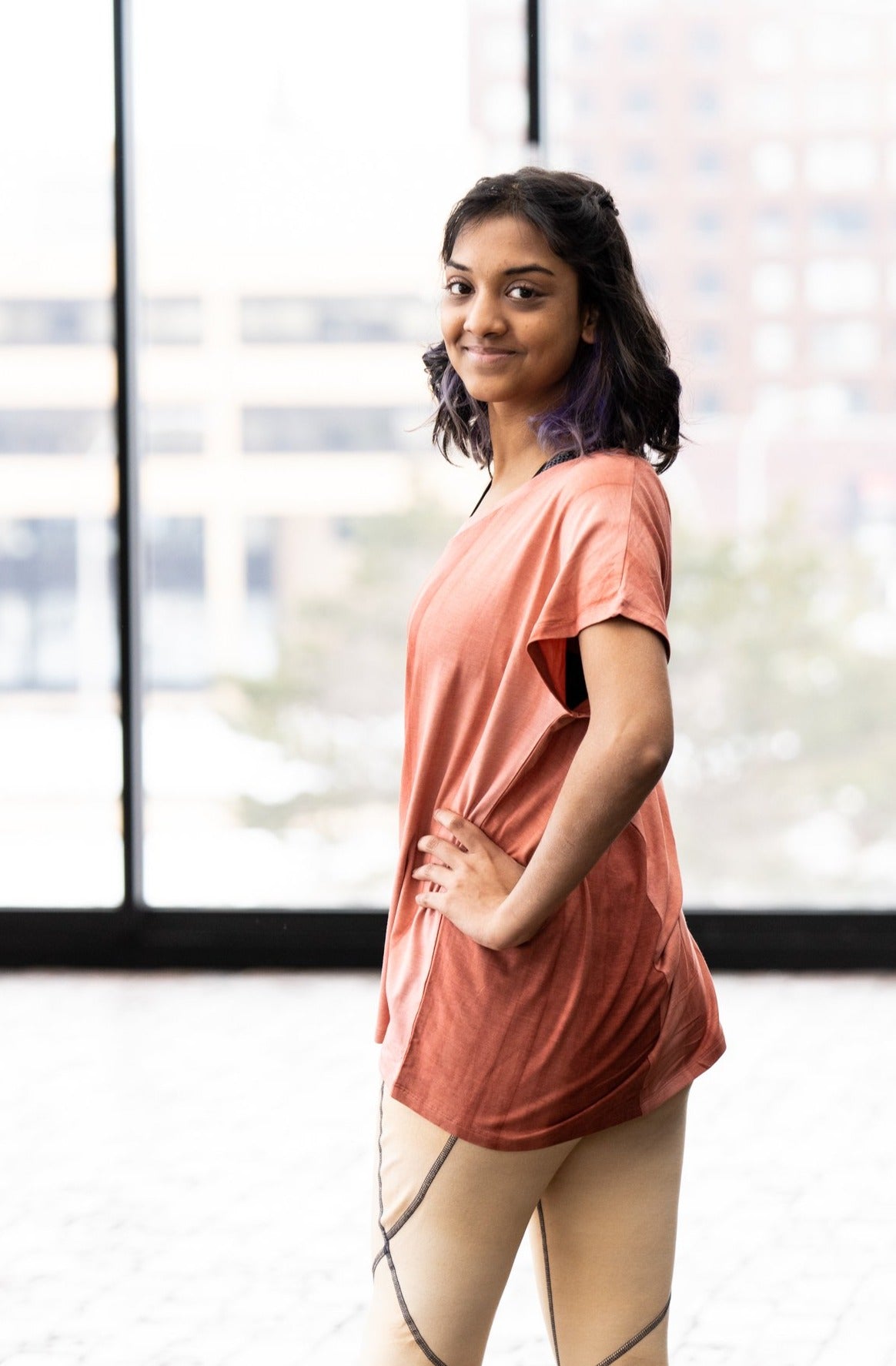 Meditation Tee in Blossom