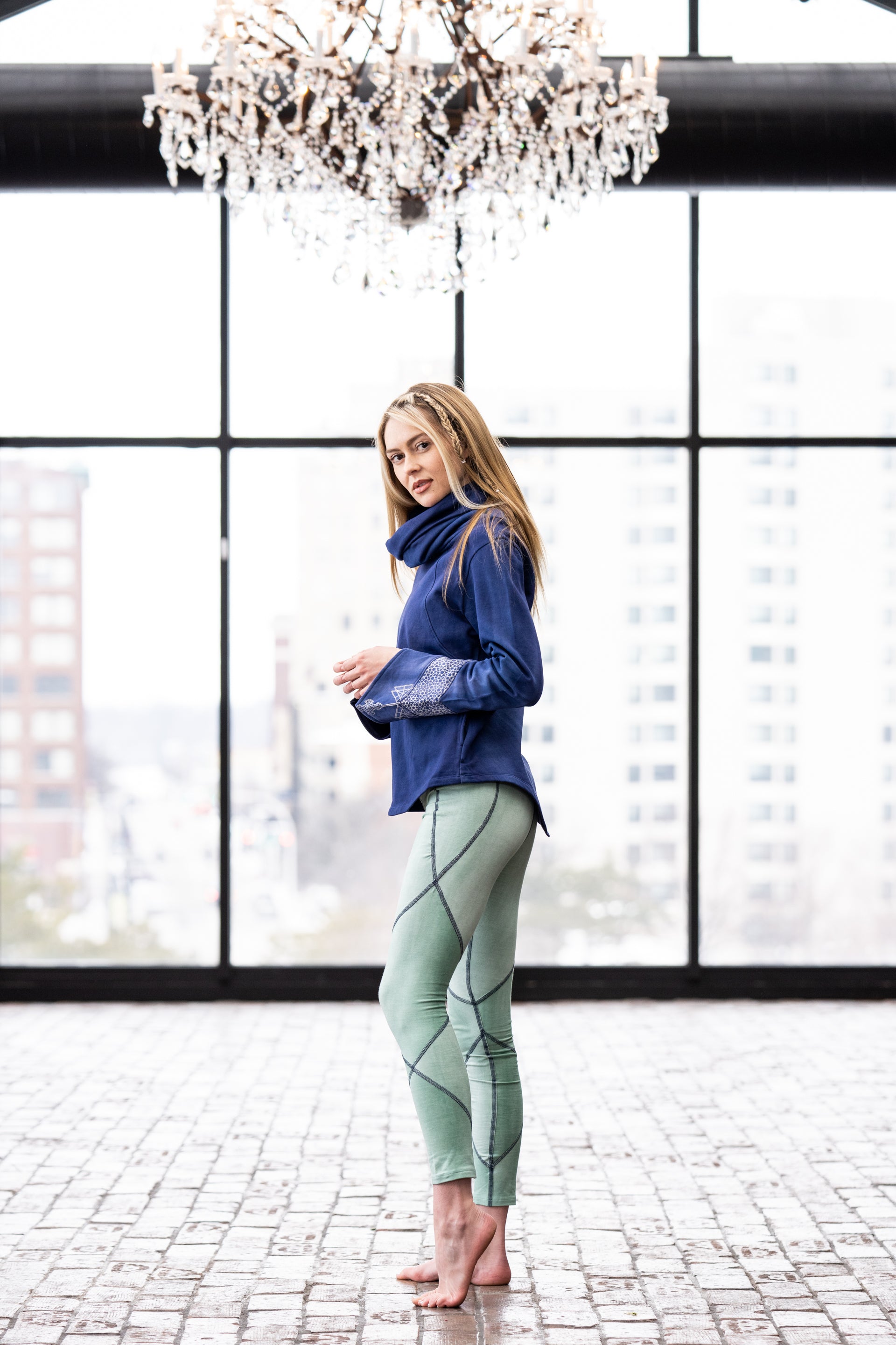 Inscape legging in Sage