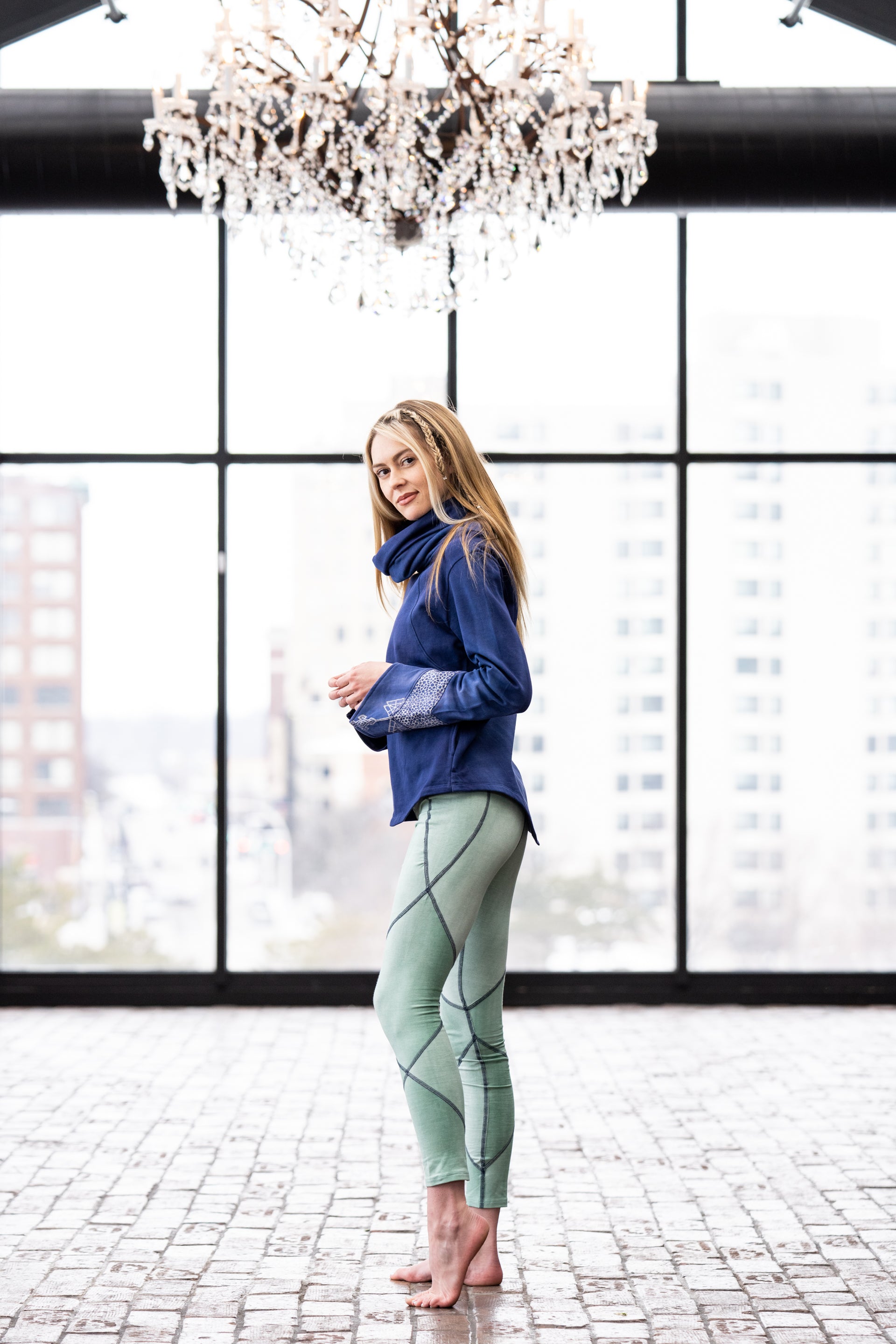 Prism Sweatshirt in Indigo