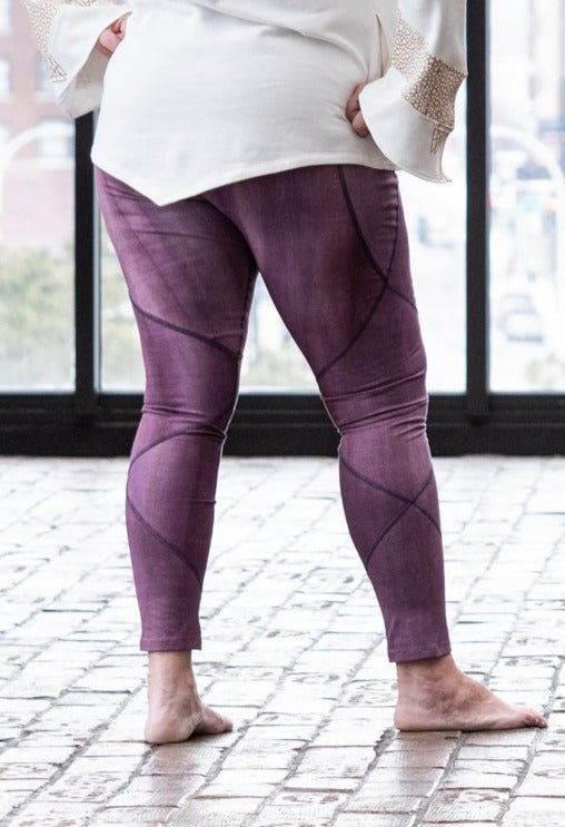 Inscape legging in Thistle