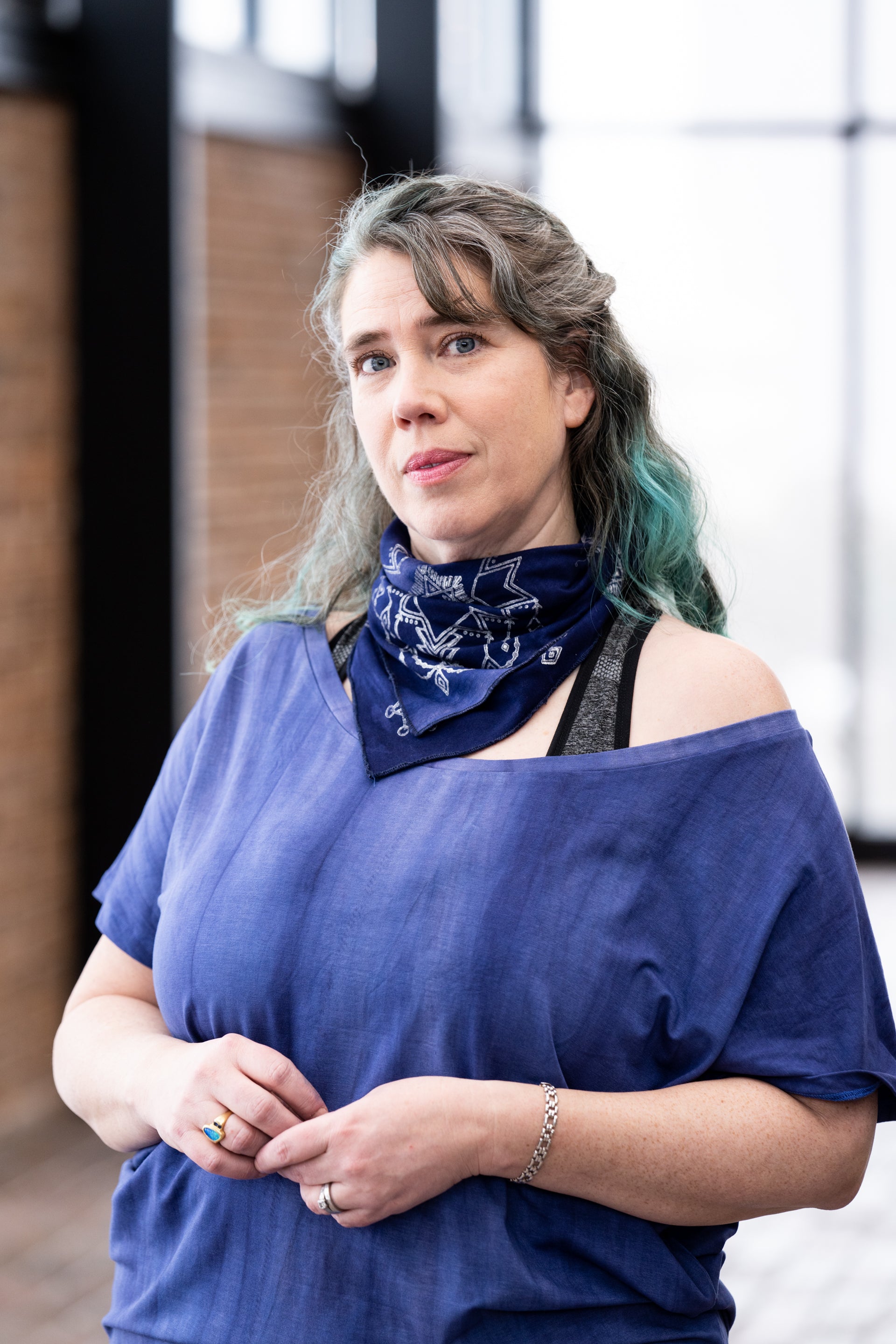 Mystique Mask in Indigo