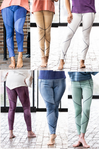 Inscape legging in Natural